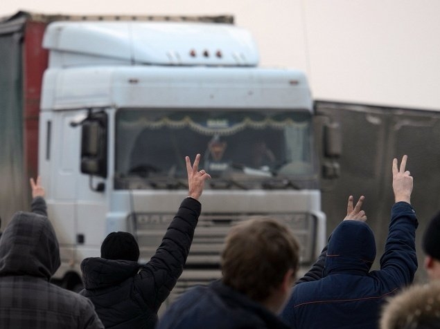 Акция протеста дальнобойщиков, возможно, организована депутатом Москвичевым