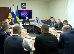 В оперативном совещании штаба РСО Анапы приняла участие делегация из Новороссийска