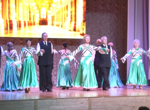 В центре культуры «Родина» прошел отчетный концерт спортивного танцевального ансамбля «Сеньоры»