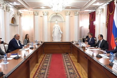 Губернатор Кубани провёл встречу с Валерием Димоевым и мэром Анапы Василием Швец